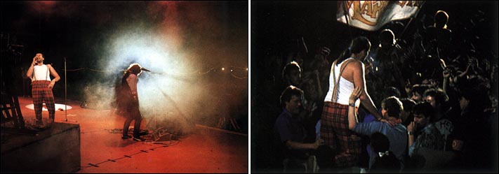 Marillion - Radrennbahn Weissensee, East-Berlin - 18.06.1988 - Photos by Peter Stone, taken from ''The Web'' - Issue No. 28
